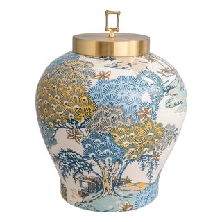 Scalamandre Maison by Port 68 Sea Of Trees Jar For Sale