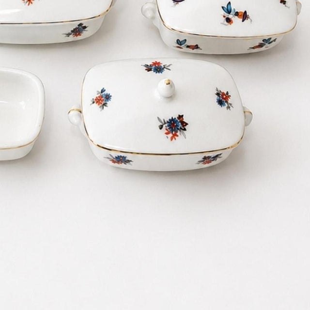 Porcelain Miniature Dinner Service from Vista Alegre, Set of 36 For Sale - Image 5 of 6
