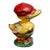 Antique Hubley Cast Iron Golfer Duck Paperweight Duffer Figurine Original Paint For Sale