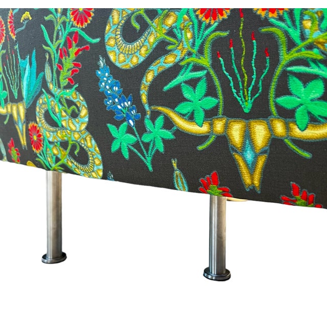 Mid 20th Century Vintage Sofa Attributed to Thayer Coggin: Texas Roads Edition For Sale - Image 13 of 18