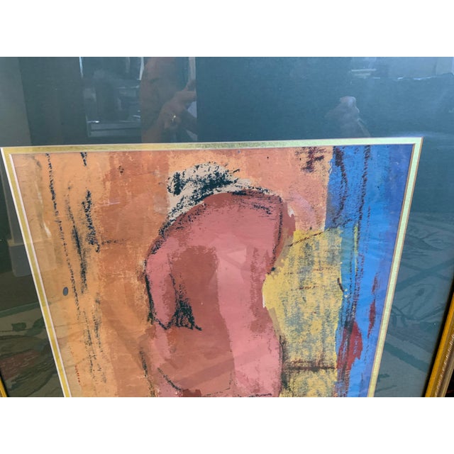 Abstract 20th Century Abstract Nude by Kenneth Foreman For Sale - Image 3 of 7