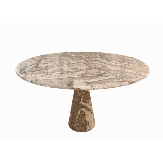 M1 Round Marble Dining Table by Angelo Mangiarotti for Skipper, Italy, 1970s For Sale - Image 18 of 18
