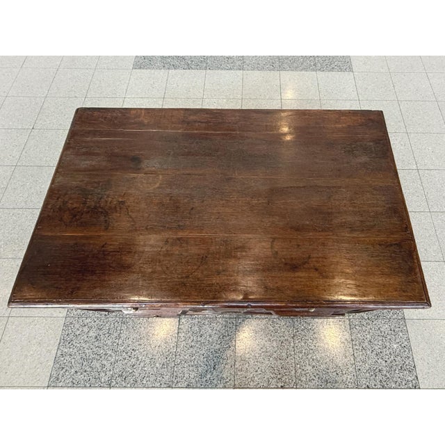 18th Century Antique William & Mary English Black Oak Chest of Drawers For Sale - Image 5 of 18