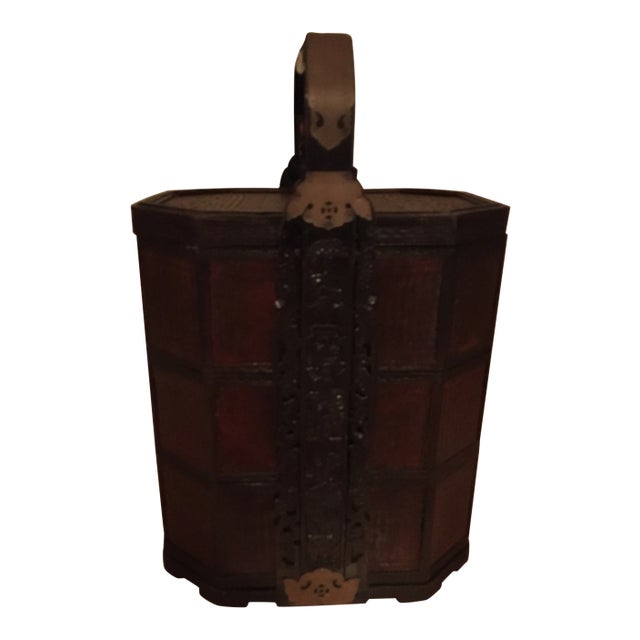 Vintage 1970s 3-Tier Chinese Wedding Basket For Sale