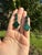Circa 1970s Malachite & 970 Silver Articulated Drop Earrings With 14k Gold Posts, Pair For Sale In Orlando - Image 6 of 18