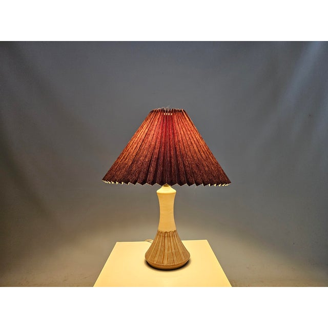 Danish Ceramic Table Lamp by Chris Haslev, 1960s For Sale - Image 13 of 13
