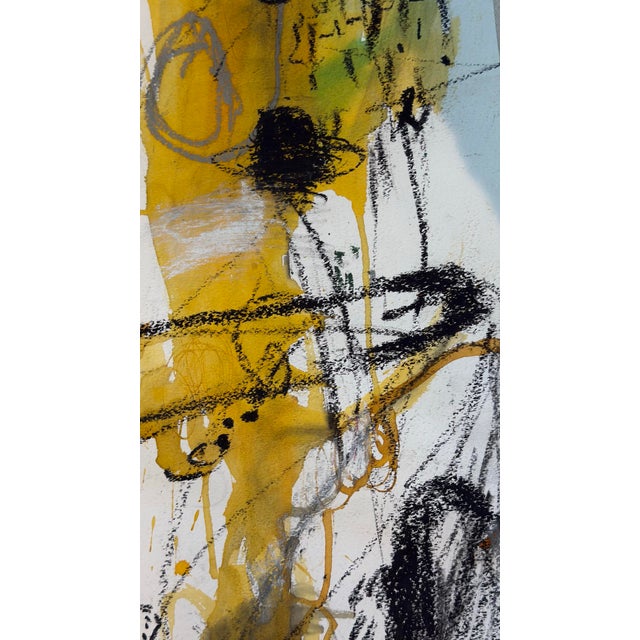 Abstract Love Is a Passage Abstract Expressionist Drawing For Sale - Image 3 of 4
