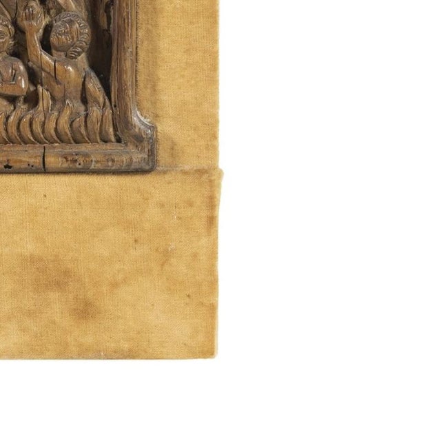 17th Century Souls in Purgatory Tabernacle Door For Sale - Image 5 of 6