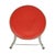 Stool in Red Faux Leather and Chrome from Brabantia, 1950s For Sale - Image 4 of 13