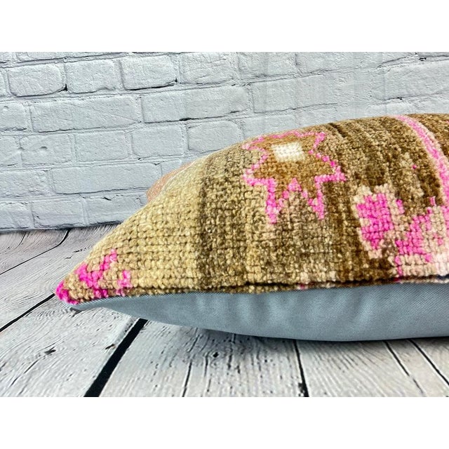 16 x 24 Rug Pillow Anatolian Harmony Turkish Pillow Cushion Cover For Sale - Image 4 of 4