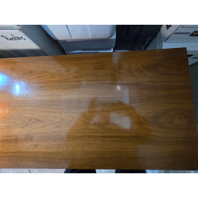 1960s Walnut Mid Century Modern Dresser Attributed to Dixie Furniture Co For Sale - Image 11 of 12