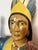 Vintage Hand-Carved Wood Cigar Store Figure – Americana Folk Art For Sale - Image 9 of 13