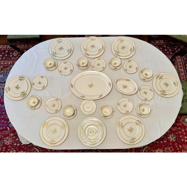 1970s Lenox Harvest China Dinnerware Set- 42 Pieces For Sale - Image 6 of 11