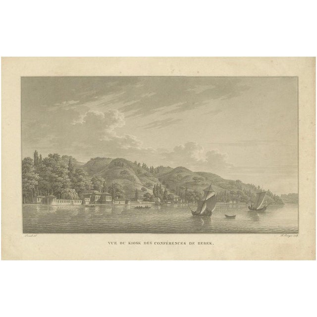 View of the Kiosk of Bebek Lectures, 1817, Paper For Sale - Image 10 of 10