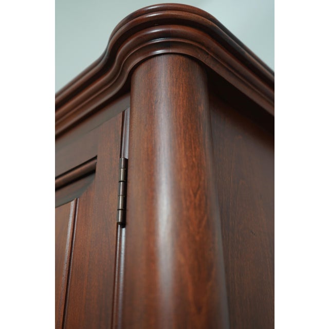 Durham Cherry 2 Door 5 Drawer Lingerie Chest For Sale - Image 10 of 17