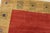 Gabbeh Rug 4’1” X 4’10” Red Wool Contemporary Hand-Knotted Carpet For Sale In Philadelphia - Image 6 of 12
