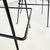Mid-Century American Black & White Metal High Stools attributed to Bertoia for Knoll, 1960s, Set of 4 For Sale - Image 17 of 18