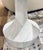 Modern Baker Modern Solid Carrara Marble Vesuvio End Table For Sale - Image 3 of 3