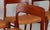 Wood Dining Chairs in Teak and Full Grain Leather by N. O. Møller for J. L. Møllers, 1960s, Set of 4 For Sale - Image 7 of 10