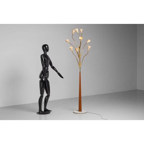 Vintage Italian Floor Lamp from Stilnovo, 1950s For Sale - Image 3 of 18