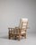 French Oak Reclining Armchair with Pull-Out Footrest, Antique, France, Circa 1940 For Sale - Image 13 of 18