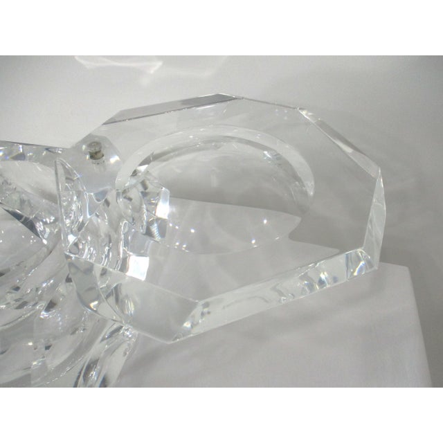 Gem Lucite Ice Bucket by Alessandro Albrizzi Italy For Sale In Cincinnati - Image 6 of 9