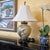 Vintage Heyward House Chinoiserie Floral Ceramic Ginger Jar Table Lamp For Sale - Image 16 of 18