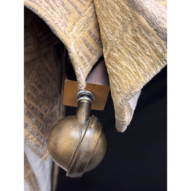 Vanguard Furniture Arm Chair + Ottoman Set For Sale - Image 11 of 12