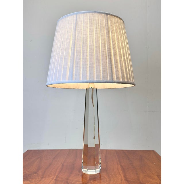 Hudson Valley Lighting Hudson Valley Lighting Taylor Collection Crystal Prism 1-Light Table Lamp For Sale - Image 4 of 8