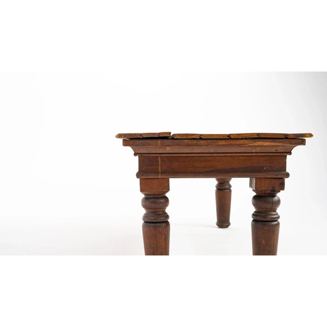C. 1890 French Mercantile Dining Table For Sale - Image 4 of 6