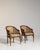 Brown Mid 20th Century France Hollywood Regency Brown Wood Armchair For Sale - Image 8 of 11