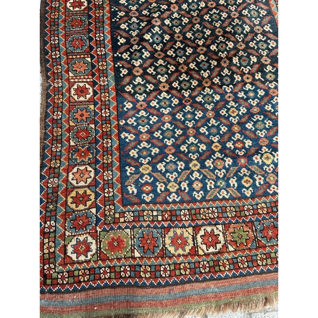 Rustic Antique Tribal Kurdish Rug, 1890s For Sale - Image 3 of 18