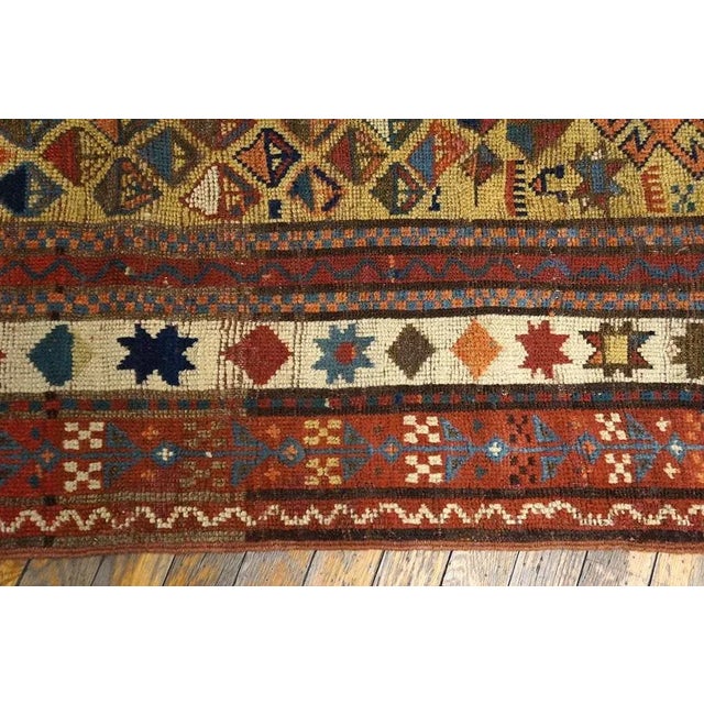 19th Century S. Caucasian Carpet For Sale - Image 4 of 9