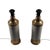 Mid-Century Modern Sculptural Cream and Gold Ceramic Table Lamps by Bitossi for Bergboms, Italy, 1960s, Set of 2 For Sale - Image 3 of 11
