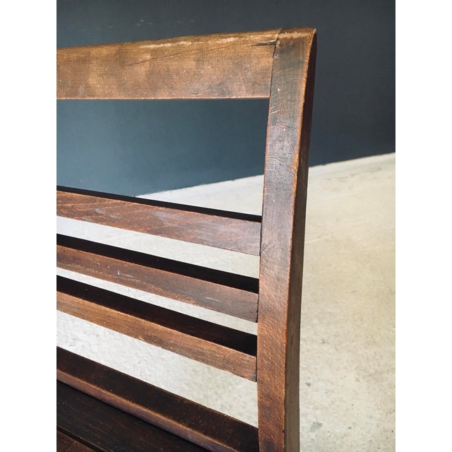 Reconstruction Dining Chair attributed to Rene Gabriel, France, 1940s For Sale - Image 18 of 18