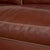 Animal Skin Valentino Corner Sofa in Cognac Leather from Machalke For Sale - Image 7 of 17