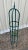 Midcentury Green Iron Garden Trellis For Sale - Image 13 of 13