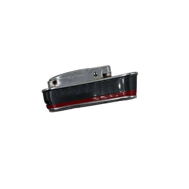 Mid 20th Century Novelty Sarome Japan Cruise Ship Enameled Lighter, Gray & Red For Sale In Los Angeles - Image 6 of 6