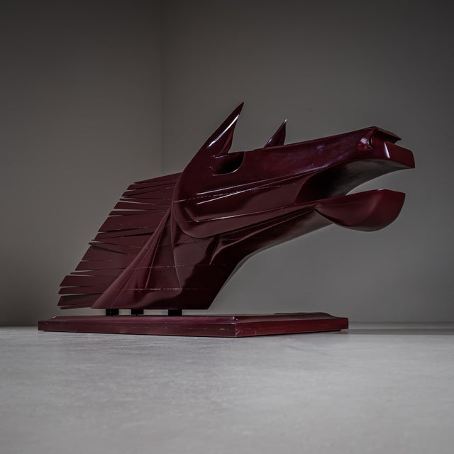 1980s Sculpture by Elvio Becheroni (Italy, 1934–2000), Cavallo, 1988 For Sale - Image 5 of 11
