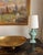 1930s Japanese Dimiuitive Celadon Glaze Japanese Urn Shaped Lamp For Sale - Image 14 of 14