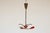Mid-Century Modern Small Italian Pendant Lamp in the style of Stilnovo, 1950s For Sale - Image 3 of 11