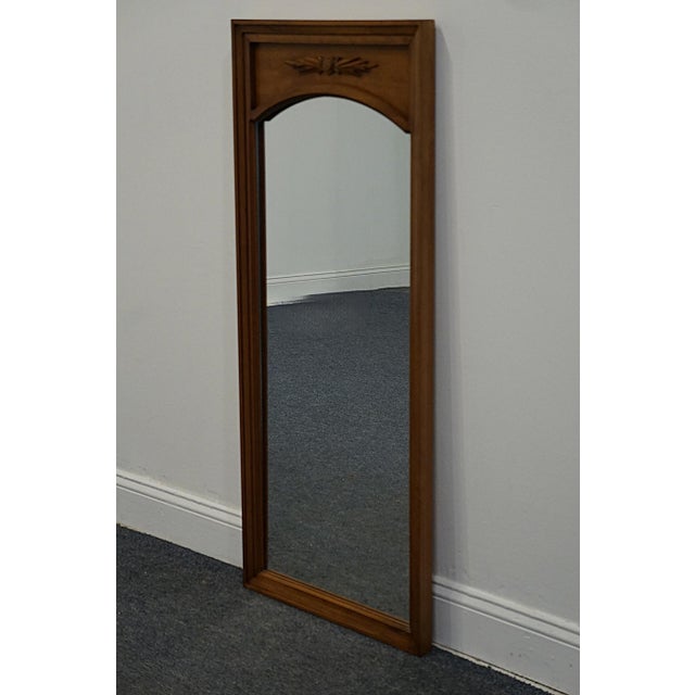 Neoclassical Davis Cabinet Co. Adriano Cherry Italian Neoclassical Tuscan Style 20" Mirror 506 For Sale - Image 3 of 9