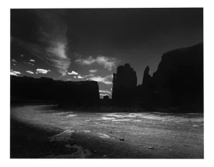Obsidian Desert. - Black and White Landscape Photography, Limited Edition of 5 2023