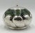 Exceptional 1960s Mexican Modernist lidded bowl by Los Castillo, handcrafted in Taxco, Mexico. This sculptural vessel...