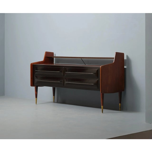 1950s Vintage Italian Chest of Drawers, 1950s For Sale - Image 5 of 10