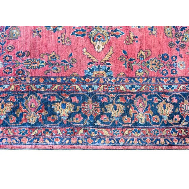 Early 20th Century Sarouk Mohajeran Rug For Sale - Image 9 of 13