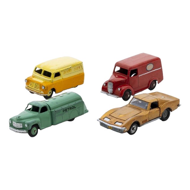Cars from Dinky Toys, Set of 4 For Sale