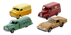 Cars from Dinky Toys, Set of 4