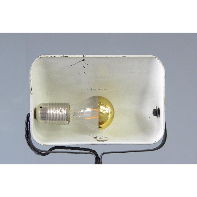 Black Art Deco Desk Lamp by Erpe, 1920s For Sale - Image 8 of 10