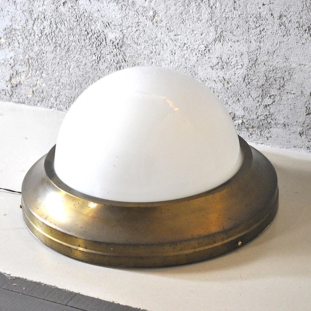 Metal Wall Light in the Style of Pier Luigi Caccia Dominioni, 1960s For Sale - Image 7 of 10